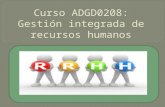 PROCESS CONTROL FORMACIÓN - CERTIFICADO DE PROFESIONALIDAD DE  GESTIÓN  INTEGRADA DE RECURSOS HUMANOS