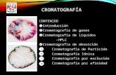 Cromatografia, presentación, analisis químico