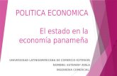 El estado en la economía de panama