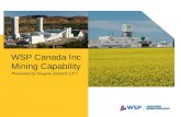 WSP Canada Inc - Mining Capability Presentation 2015-08-24