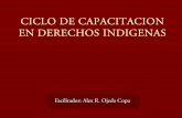 Presentación del Ciclo de Capacitación en Derechos Indígenas 2011