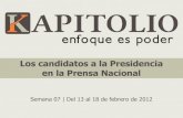 KAPITOLIO - Resumen de noticias - Semana 07