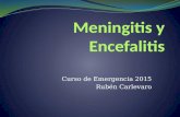 Meningitis y encefalitis curso emergencia 2015