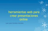 Herramientas web para crear presentaciones online