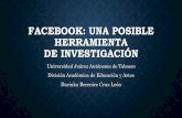 Facebook una posible herramienta de la investigacion