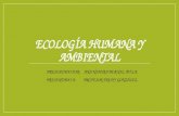 Ecología humana y ambiental