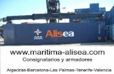Transportar mercancia desde la península a Canarias con Marítima Alisea