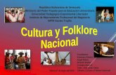 Diapositiva cultura y folklore nacional