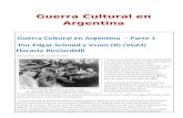 Guerra cultural en argentina