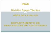 INAU - Departamento de Prevención de Adicciones