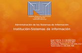 Instituciones y Sistemas de información