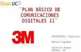 Plan básico de comunicaciones digitales "3M"