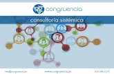 Congruencia, Consultoría Sistémica: enfoque y servicios.