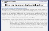 EC 490: El Telégrafo "Otra vez la seguridad social militar"