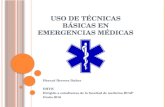 Uso de técnicas básicas en emergencias médicas