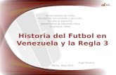 Historia del fútbol en Venezuela