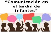 Comunicación en el jardín de infantes