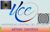 UCE metodología "métodos científicos" Augusto Quisopangui
