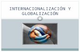 Internacionalización y globalización