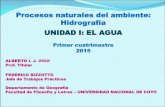 Unidad 1 2016 - Procesos Naturales del Ambiente - Filosofía y Letras - UNCUYO