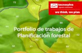 Portfolio de planificación forestal Tecnosylva