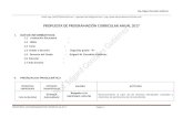 PROPUESTA DE PROGRAMACIÓN CURRICULAR  2017 - por Prof. Edgard W. Gonzáles Gutiérrez