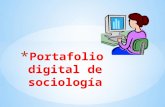Portafolio digital de sociología