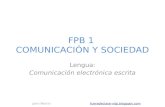 Fpb comunicación electrónica