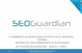 SEOGuardian - Alimentación Deportiva en España - 6 meses después