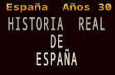 España  años 1930 para el recuerdo
