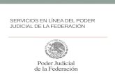 Servicios en línea del poder judicial