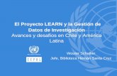 El proyecto LEARN y la gestión de datos de investigación: Avances y desafíos en Chile y América Latina