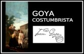 Goya costumbrista