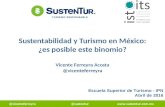 Turismo y Sustentabilidad en México, ¿es posible este binomio?