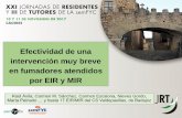 Efectividad de una intervención muy breve en tabaquismo realizada por residentes de Enfermería y Medicina Familiar y Comunitaria del Centro de Salud Valdepasillas de Badajoz
