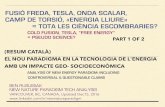 Fusió Freda, Tesla, Onda Scalar, Camp de Torsió, «Energia Lliure» = Tota les Ciència Escombraries?(Resum català) / Cold Fusion, Tesla, Free Energy.. = All Junk Science?(part1