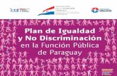 Plan de igualdad y no discriminación en la función pública del Paraguay