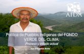 Política de Pueblos Indígenas del Fondo Verde del Clima