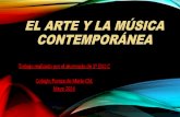 Trabajo música y arte contemporáneo 3ºESO C. Mayo 2016