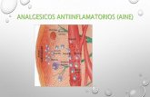 Analgesicos antiinflamatorios (aine)