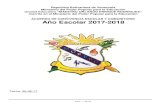 Manual de acuerdo convivencia escolar y  comunitario morero 2017 2018