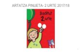 Artatza Pinueta   2 urte  2017-18