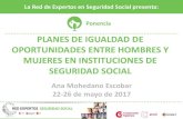 Presentación Ponencia Planes de Igualdad Seguridad Social