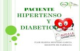 Paciente hipertenso y diabetico-SERVICIO FARMACEUTICO