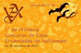 Casas Encantadas 1º de Primaria - Halloween 2017