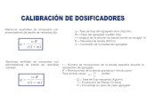 Calibración de dosificadores en mezclas asfalticas (ejercicios)
