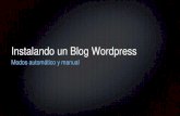 Instalar wordpress en hosting propio