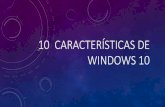 10  caracteristicas de windows 10