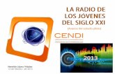 Los jovenes y la radio Estudio Ocendi world radio day madrid 2013