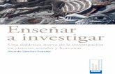 Enseñar a investigar, Ricardo Sanchez Fuentes